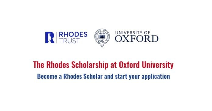 Rhodes Scholarship