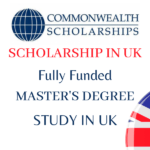 Commonwealth Master's Scholarship