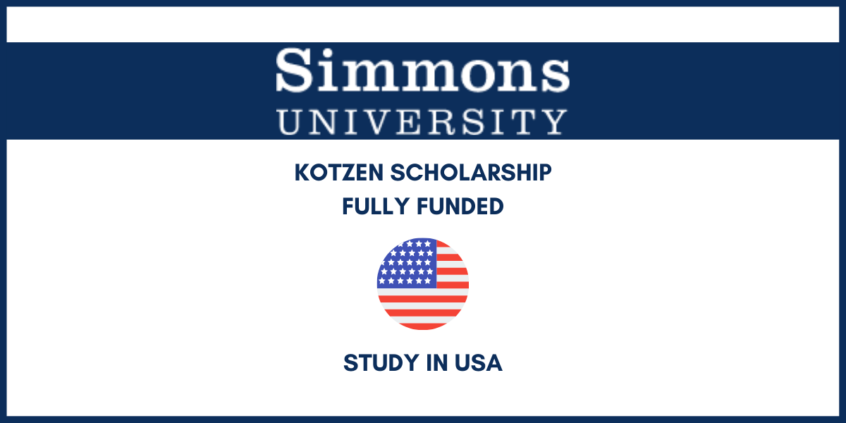 Simmons University Kotzen Scholarship