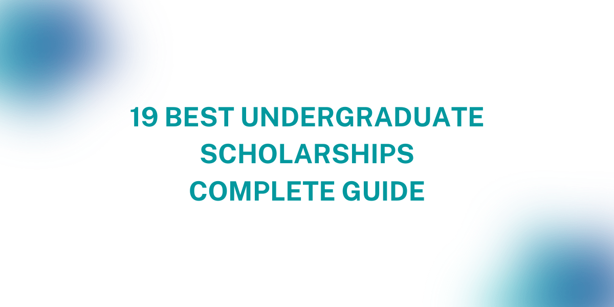 19 Best Undergraduate Scholarships for International students