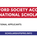 BEDFORD SOCIETY ACCESS INTERNATIONAL SCHOLARSHIP