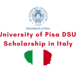 University of Pisa DSU Scholarship in Italy