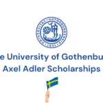 The University of Gothenburg Axel Adler Scholarships