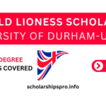 HATFIELD LIONESS SCHOLARSHIP, UNIVERSITY OF DURHAM-UK