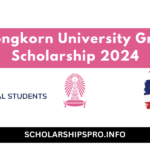 Chulalongkorn University Graduate Scholarship