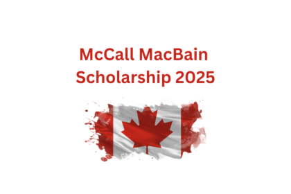 McCall MacBain Scholarship 2025