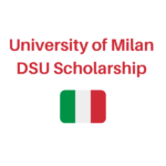 University of Milan DSU Scholarship