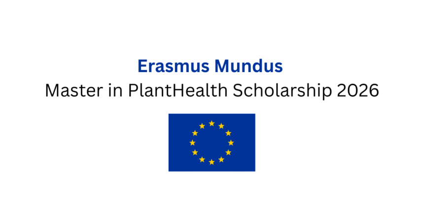 Erasmus Mundus Master in PlantHealth Scholarship 2026