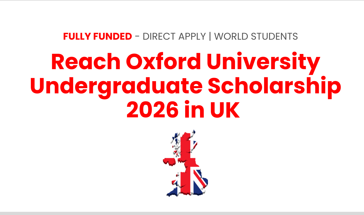 Reach Oxford University Undergraduate Scholarship