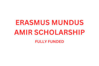 ERASMUS MUNDUS AMIR SCHOLARSHIP