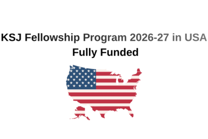 KSJ Fellowship Program 2026-27 in USA | Fully Funded