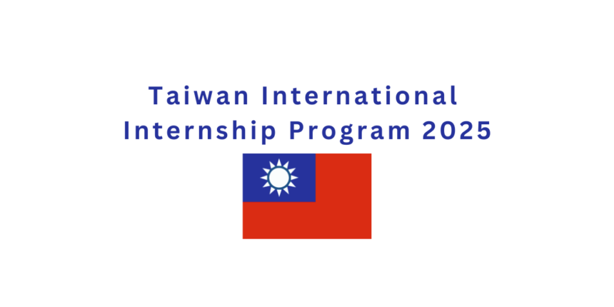 Taiwan International Internship Program 2025