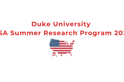 Duke University USA Summer Research Program 2025