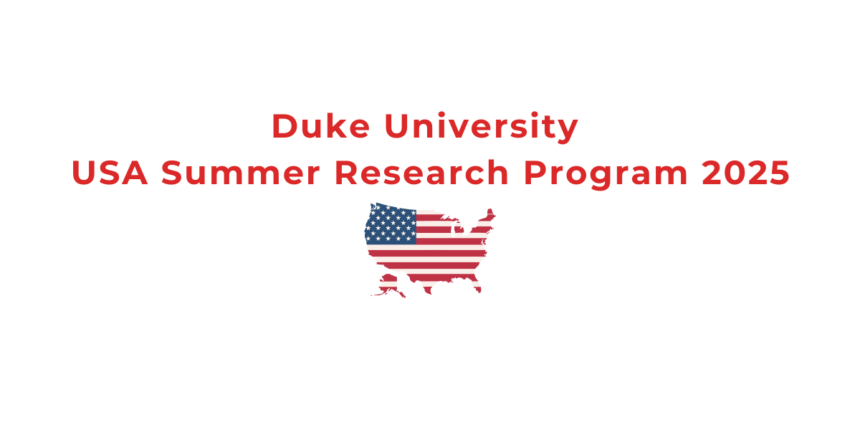 Duke University USA Summer Research Program 2025