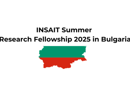 INSAIT Summer Research Fellowship 2025 in Bulgaria