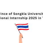 Prince of Songkla University International Internship 2025 in Thailand