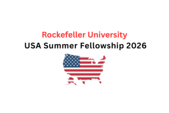 Rockefeller University USA Summer Fellowship 2026