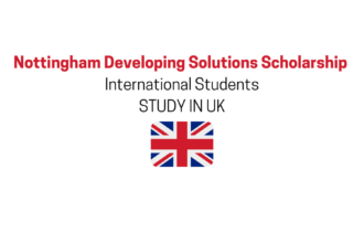 Nottingham Developing Solutions Scholarship – International Students