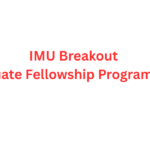 IMU Breakout Graduate Fellowship Program 2026
