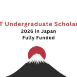 MEXT Undergraduate Scholarship 2026 in Japan | Fully Funded