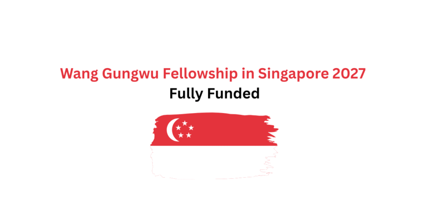 Wang Gungwu Fellowship in Singapore 2027 | Fully Funded