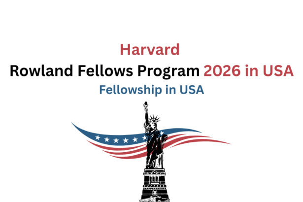 Harvard Rowland Fellows Program 2026 in the USA