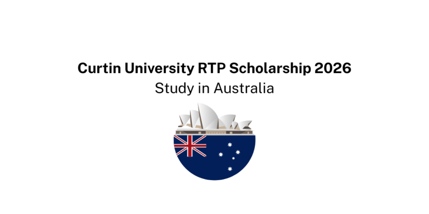 Curtin University RTP Scholarship 2026