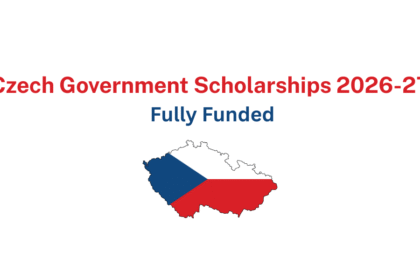 Czech Government Scholarships 2026-27 | Fully Funded