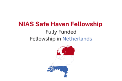 NIAS Safe Haven Fellowship | Fully Funded