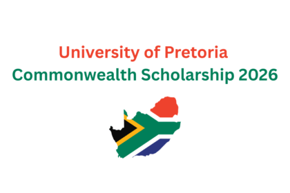 University of Pretoria Commonwealth Scholarship 2026