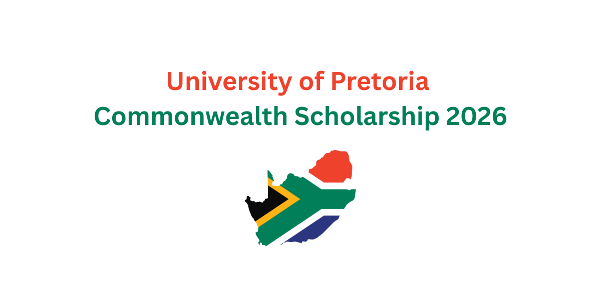 University of Pretoria Commonwealth Scholarship 2026