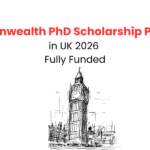 Commonwealth PhD Scholarship Program UK 2026 - Fully Funded