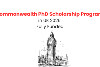 Commonwealth PhD Scholarship Program UK 2026 - Fully Funded