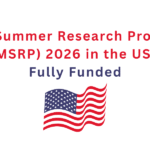 MIT Summer Research Program (MSRP) 2026 in the USA | Fully Funded