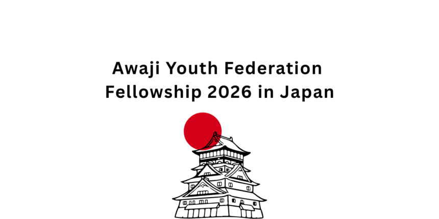 Awaji Youth Federation Fellowship 2026 in Japan