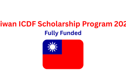 Taiwan ICDF Scholarship Program 2026 | Fully Funded