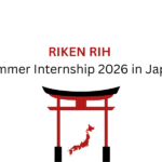 RIKEN RIH Summer Internship 2026 in Japan