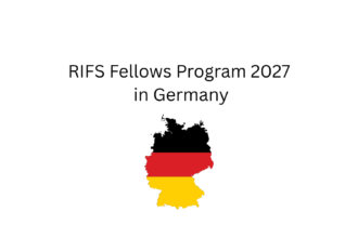 RIFS Fellows Program 2027 in Germany